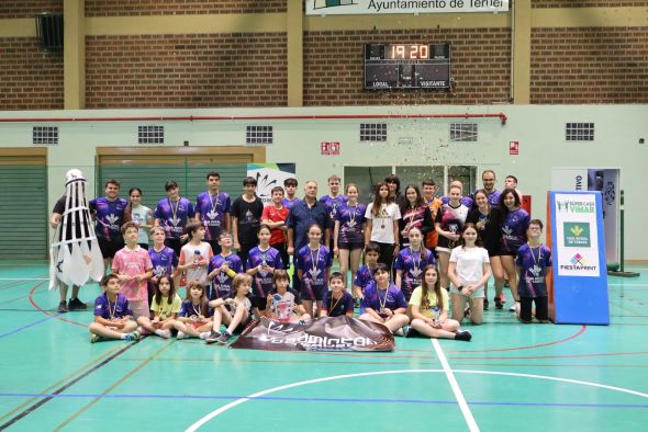 El Club Bádminton Teruel cierra la campaña 2024-2025