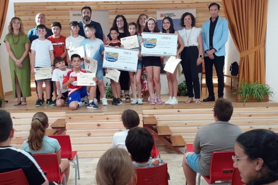 El CEIP El Justicia de Aragón de Alcorisa gana el premio nacional del concurso escolar de consumo responsable Consumópolis20