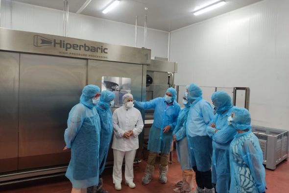 Vall Companys invierte 2,3 millones en renovar una máquina de alta presión en Calamocha