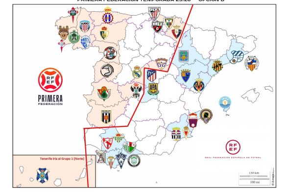 El CD Teruel competirá en el que será grupo sur de la próxima Primera Federación