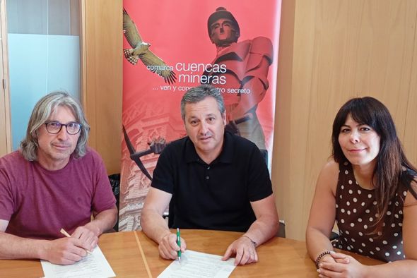 La Comarca Cuencas Mineras renueva su convenio anual de 20.000 euros con Atadi