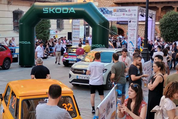 Calor humano y estival para dar inicio al Rallye Mudéjar Ciudad de Teruel