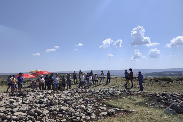 Jorcas acoge una Jornada Abierta para mostrar los restos hallados en La Muela