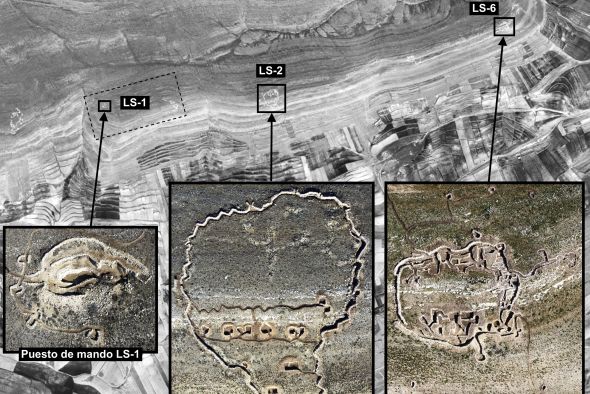 Un trabajo arqueológico de gran ayuda  para interpretar otras posiciones bélicas