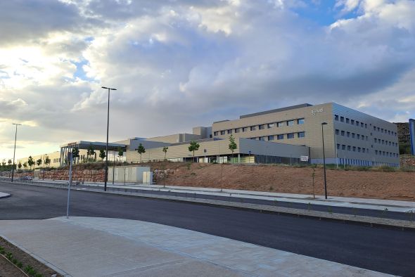 El nuevo hospital de Alcañiz abre este lunes con Rehabilitación y Salud Laboral
