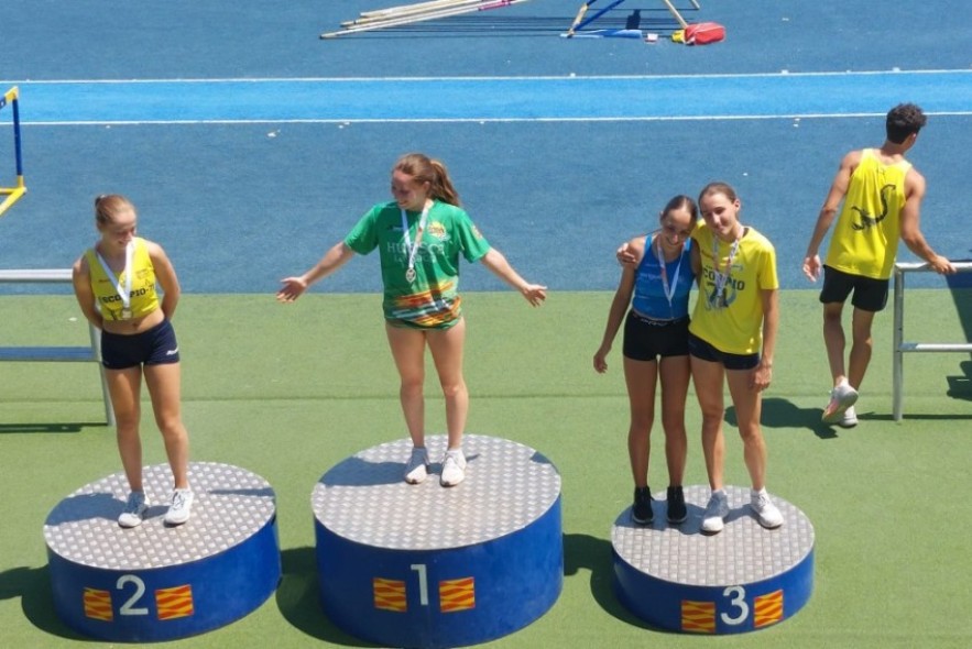 Teruel cosecha éxitos en los Campeonatos de Aragón Absoluto y Sub-16 de atletismo