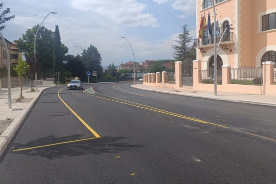 La avenida Sagunto se deja ya finalizada en el tramo próximo al Centro Histórico