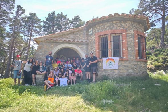 El refugio del Hortalán, primera actuación  en Teruel del colectivo Refugios Libres Dignos