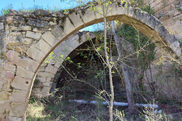 El molino viejo de La Fresneda entra en la lista roja de Patrimonio de Hispania Nostra