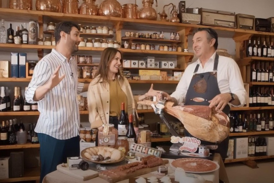Saboreando Ando' viaja a Calamocha para rendir homenaje al Jamón de Teruel