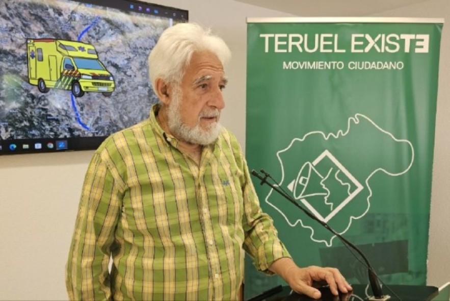 El Movimiento ciudadano Teruel Existe denuncia que la UVI móvil en Teruel no tiene médico el 30% del servicio