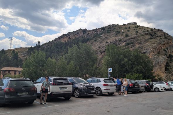 Más de 98.000 vehículos utilizaron la zona azul de Albarracín a lo largo del año 2024
