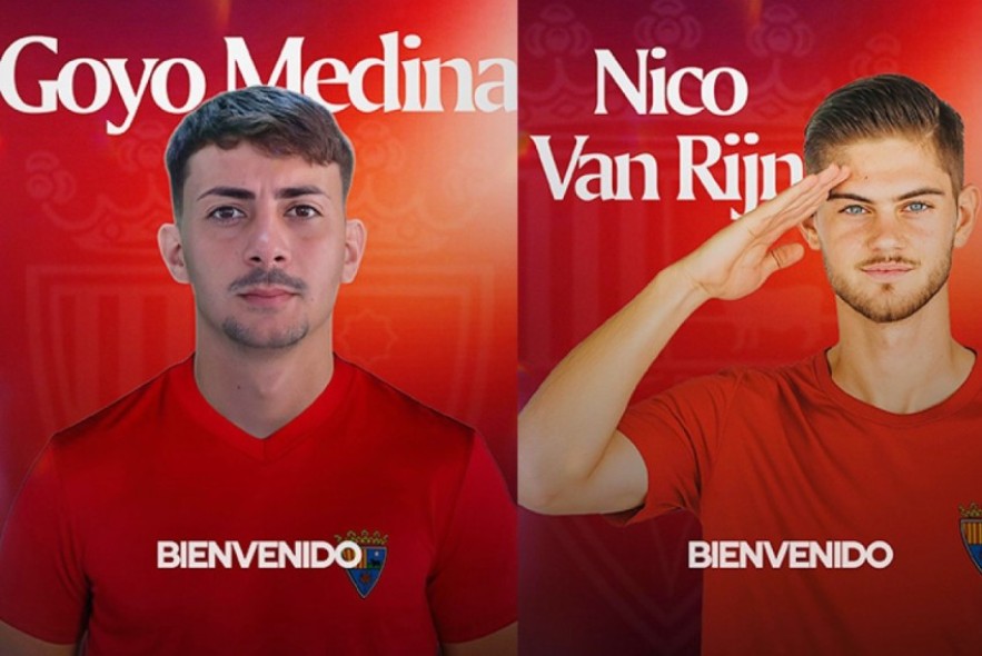 Goyo Medina y Nico Van Rijn apuntalan la zaga rojilla de la próxima temporada