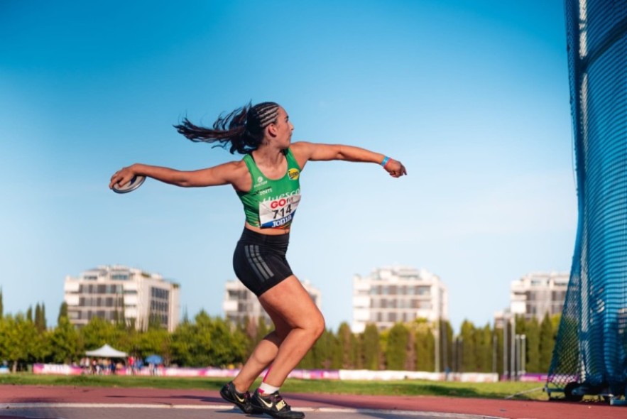 Belén Villarroya, campeona de España en disco  y directa al FOJE