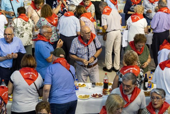 La merienda en el Pinilla, uno de los actos más entrañables y concurridos de las ferias