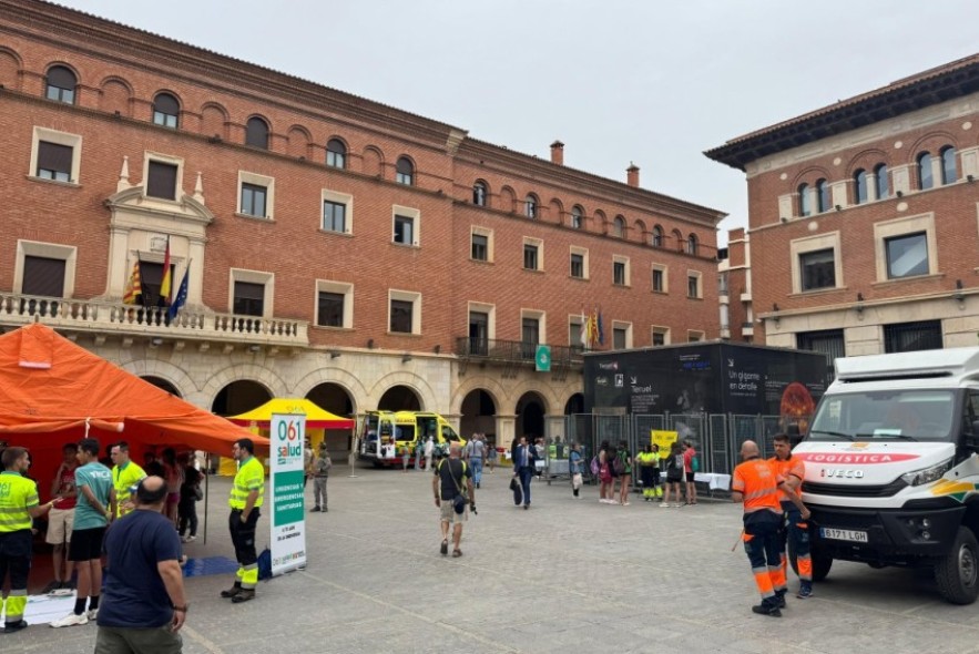 Teruel acoge un taller de educación sanitaria del 061 Aragón