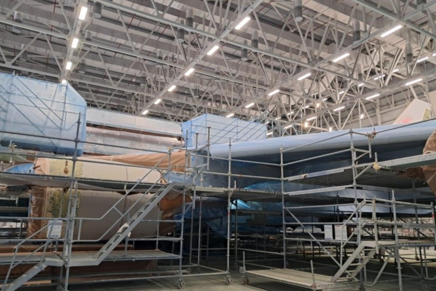 El aeropuerto amplía la concesión del hangar de pintura a IAC a 40 años