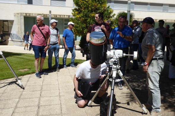 El trío de eclipses  que acogerá Teruel comienza a tener protagonismo