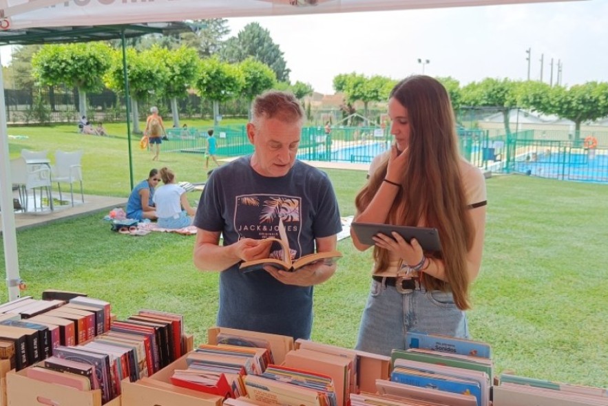El Ayuntamiento de Calamocha abre su bibliopiscina durante julio y agosto
