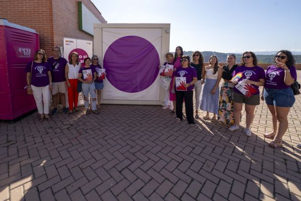El Punto Violeta y Arcoíris abre desde esta noche atendido por profesionales