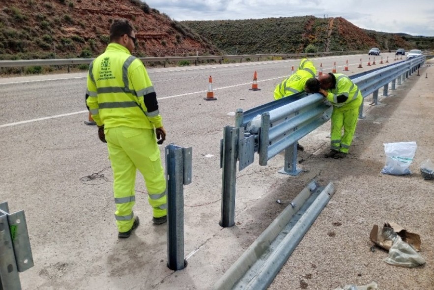 El Gobierno autoriza licitar por 23,4 millones de euros un contrato para conservar 168 kilómetros de carreteras en la provincia de Teruel