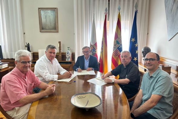 La DPT, el Obispado e Ibercaja colaboran para la conservación de doce iglesias