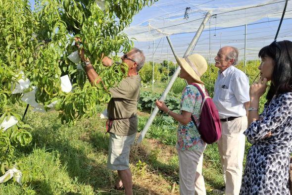 Una delegación de la Cámara de Comercio Hispano Japonesa visita la provincia de Teruel