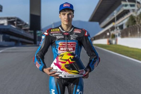 Muere el piloto catalán Pau Alsina, a los 17 años, tras sufrir un accidente el pasado sábado en Motorland