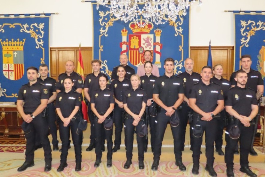 La Policía Nacional amplía su plantilla con 18 agentes en Teruel