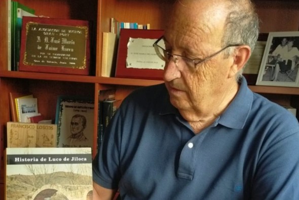 José María de Jaime Lorén, autor del libro ‘Historia de Luco de Jiloca’: “Luco no es un pueblo que tenga grandes singularidades, pero hay unas cuantas fechas importantes”