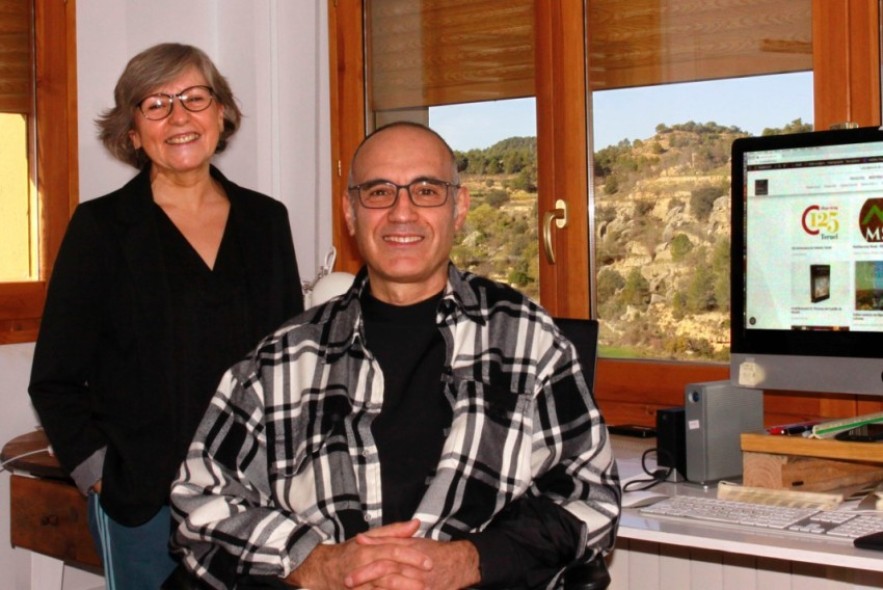 Carles Terès y Celia Antolín, propietarios de Terès & Antolín: “Hace falta un buen diseño para mostrar  los valores de la empresa y diferenciarse”