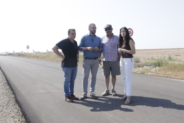 El PSOE pide que la DGA incorpore a la red regional de carreteras el vial que une Cella con el aeropuerto