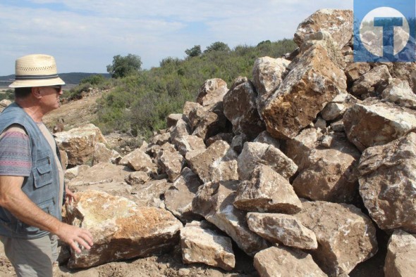 El término de Muniesa esconde bajos sus pies piedra caliza ornamental de una gran calidad