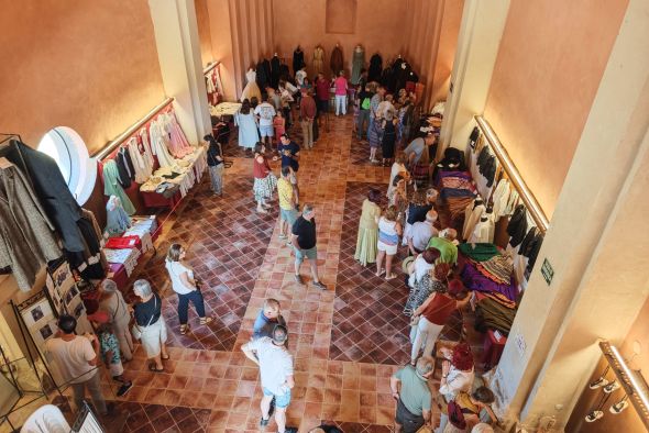 Pancrudo acoge la semana  de la moda e indumentaria local  en la ermita de La Palma