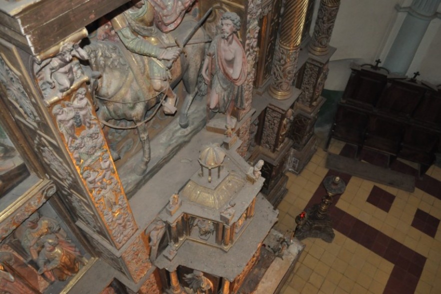 Patrimonio Cultural restaurará el retablo mayor de la Iglesia de San Martín del Río con una inversión de 171.820 euros