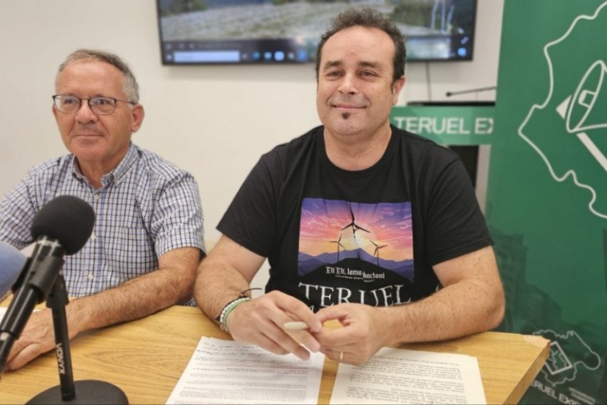 El movimiento ciudadano Teruel Existe afirma que , un año después de la autorización administrativa del Clúster Maestrazgo, sigue parado por los frentes judiciales y la resistencia social