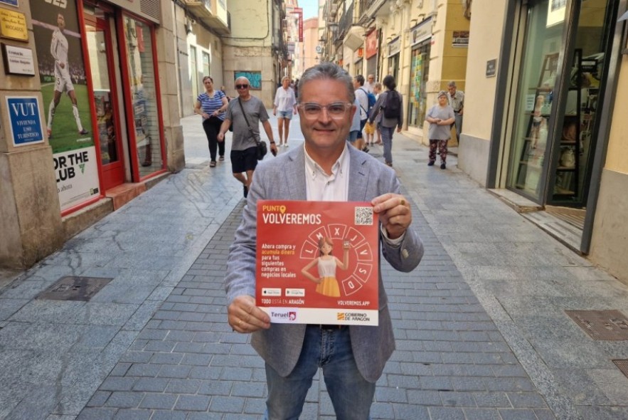 El Ayuntamiento de Teruel y Cámara invitan a los comerciantes turolenses a adherirse a la app de 'Volveremos'