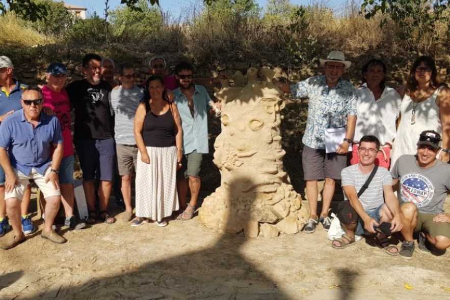 El parque Los Barrancos de Alloza homenajea al creador Jaime Lorenz