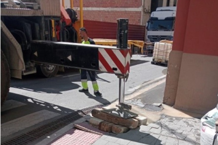 Los vecinos del Carmen vuelven a respaldar  a los afectados por el derrumbe