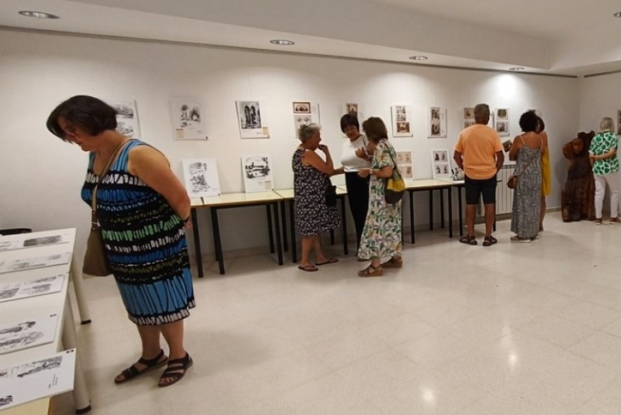 Blesa rinde homenaje a su ilustrador, pintor e intelectual Salvador Gisbert