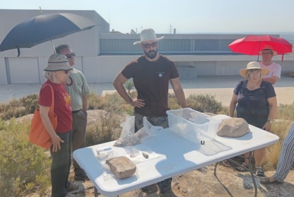La excavación en La Reala descubre una gran muralla íbera y  piezas del siglo VI a.C.