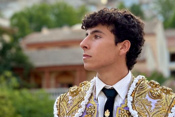 Bruno Gimeno, novillero que actuará en Cella: “Sabía que iba a debutar  en Cella y es lo que  he tenido en mente”