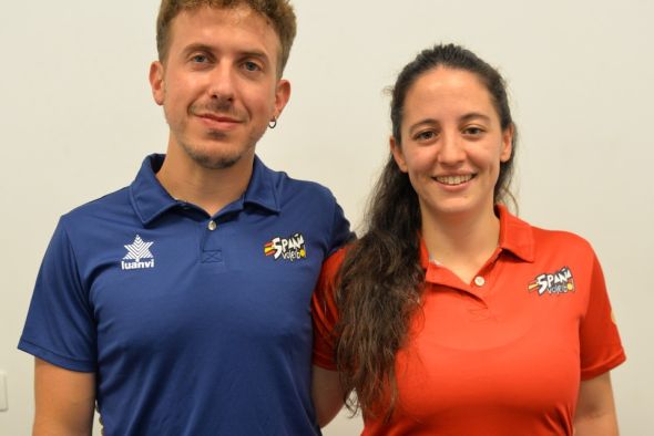 Diego Plumed e Irene Dobón cuidan del seleccionado español