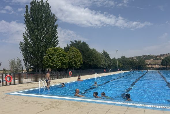 Baja ligeramente el número de bañistas en las piscinas de Teruel respecto al pasado verano