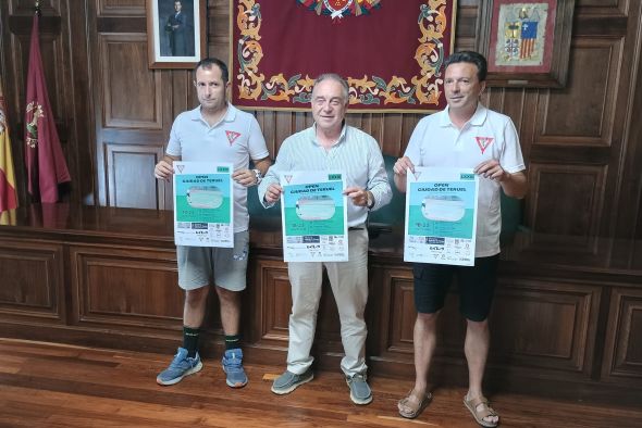 El Open Ciudad de Teruel de tenis da comienzo con un total de 19 jugadores en la pista