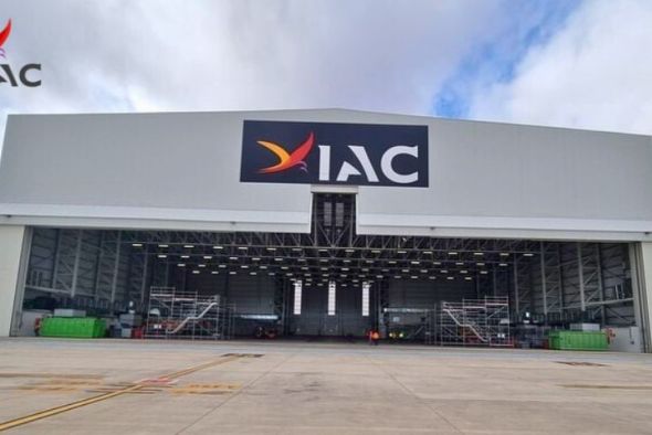 IAC confía en que el nuevo hangar este disponible en el tercer trimestre de 2026
