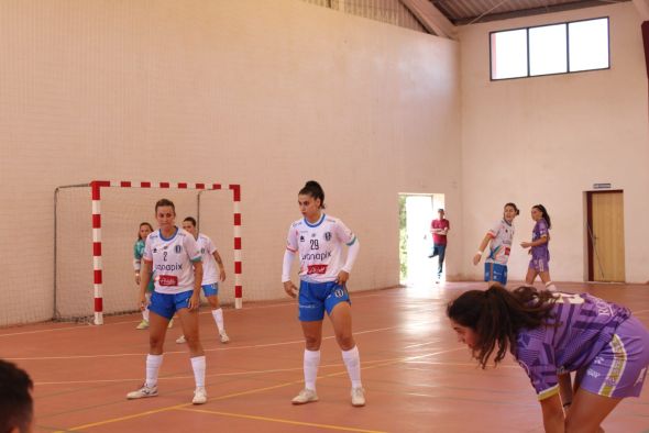 Muniesa acoge un amistoso de fútbol sala entre el Zaragoza y el Lérida