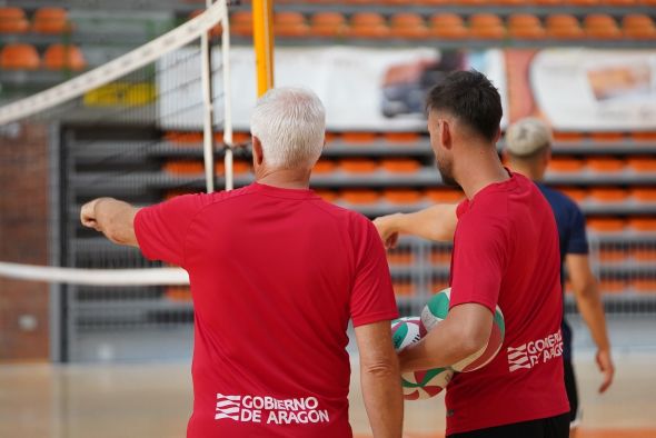 Pamesa afronta su segunda semana de trabajo ya con Espelt en el grupo