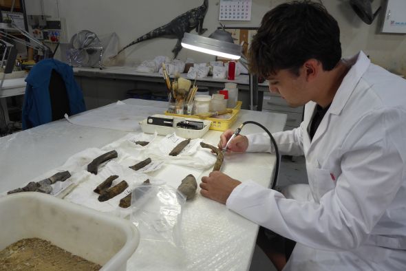 La labor formativa de la Fundación Dinópolis: “Si me sigue gustando la paleontología desde pequeño siendo de Teruel, por algo será”