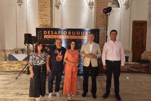 Teruel se convierte en protagonista de varios rodajes a contrarreloj en el rally inspirado en la vida de Luis Buñuel